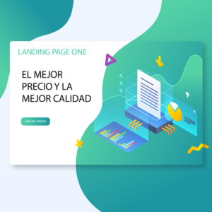 LANDING PAGE ONE