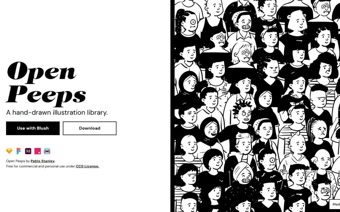 Herramientas de diseño e ilustraciones