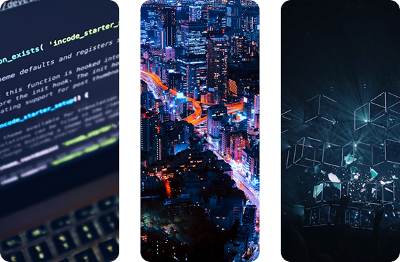 multiples imagenes de tecnologia
